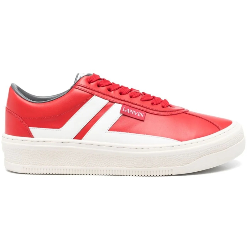 Lanvin Low-Top-Sneaker Sneakers Ecrucarmin mehrfarbig