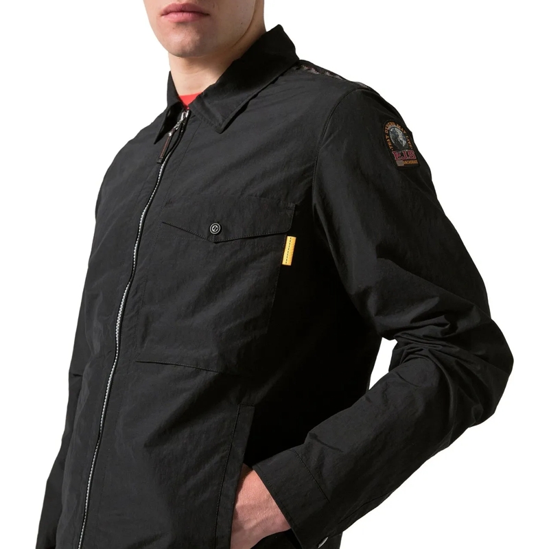 Parajumpers Legeres Oberteil Rayner Overshirt Smash schwarz(Image 3)