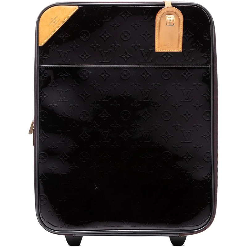 Louis Vuitton Sac week-end Monogram Vernis Pegase 45 lila