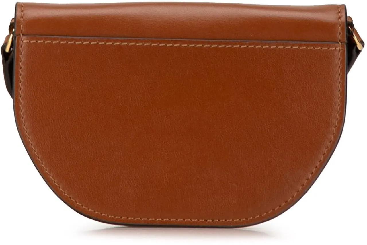 Burberry Shoppers Micro Olympia Crossbody in bruin