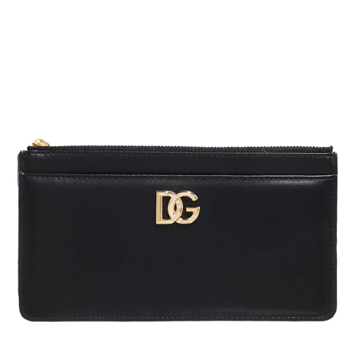 Dolce&Gabbana Card Case Vitello Liscio Nero