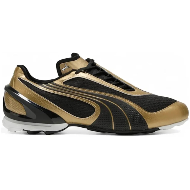 Puma Low-Top-Sneaker Puma V-S1 Metallic Pack Gold Black schwarz