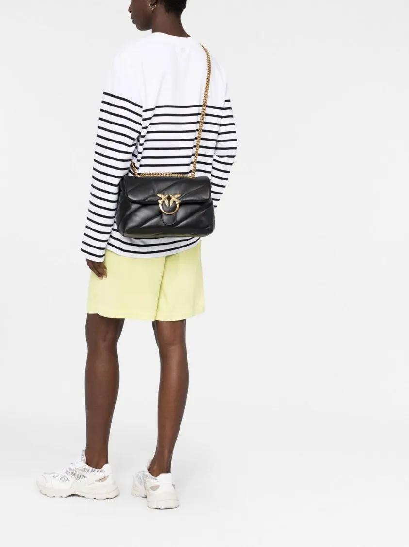 Pinko Hobo bags Love Puff Classic Cl Bag in zwart