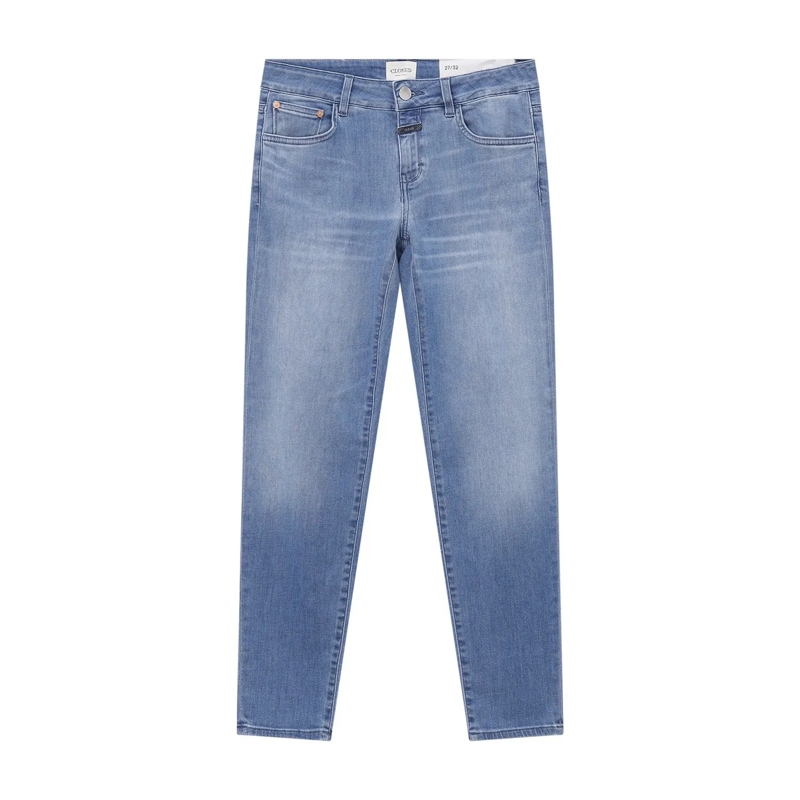 Closed Jeans Skinny-Fit Jeans Baker blau