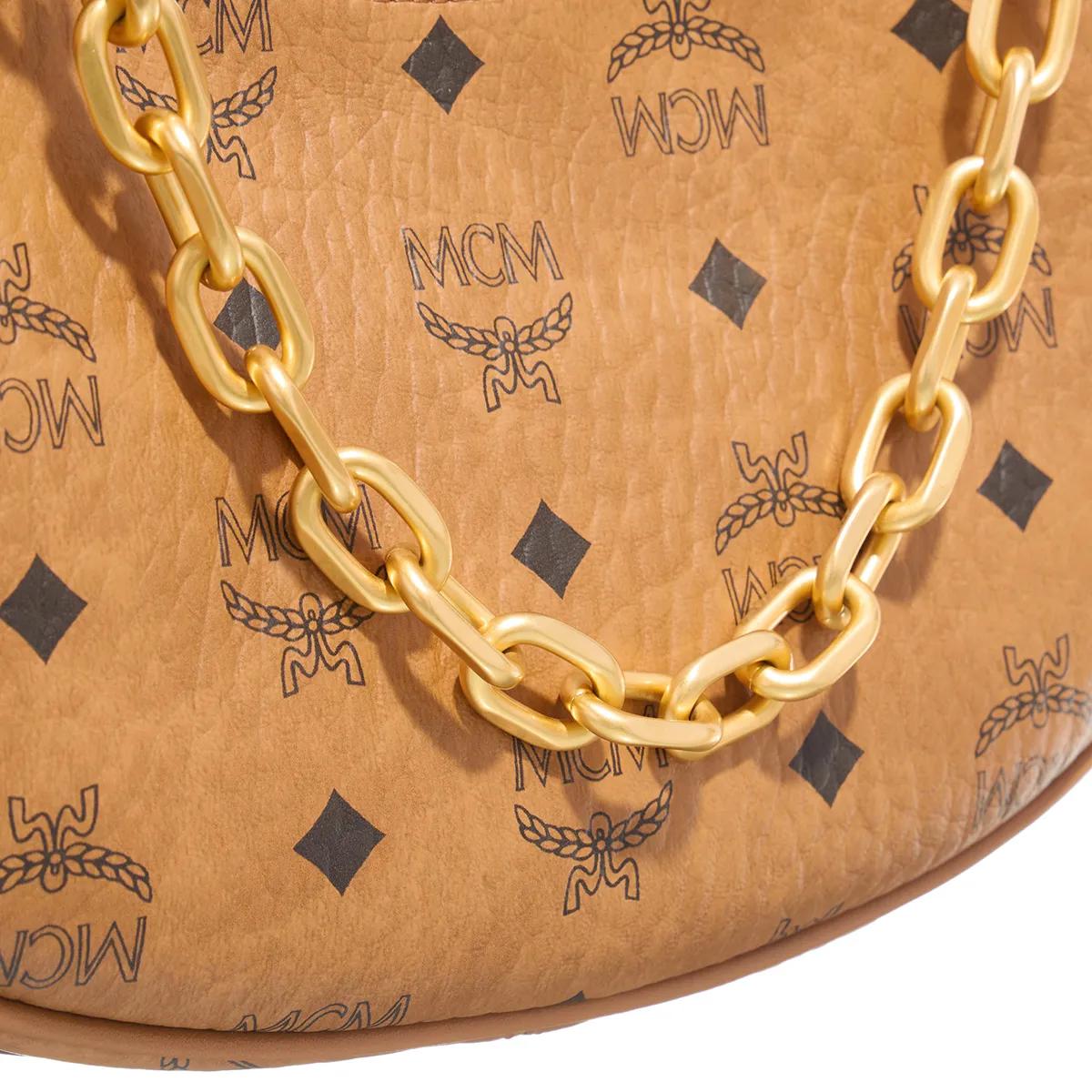 MCM Hobo bags Aren Hobo in cognac