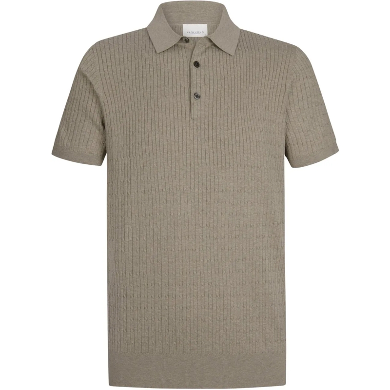 PROFUOMO Poloshirt Profuomo Ppxd10011 Polos Beige Ppxd10011 beige