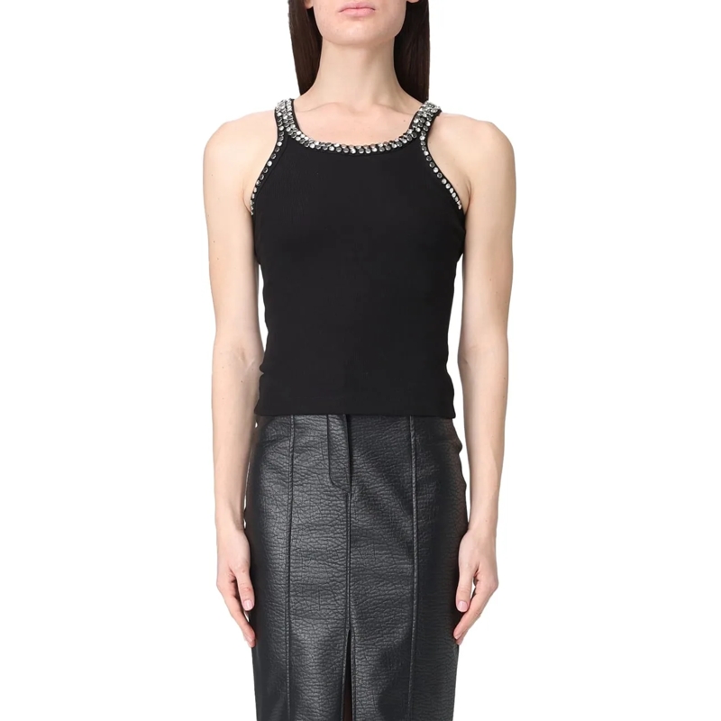 Pinko Top T-Shirts And Polos Nero Limousine schwarz