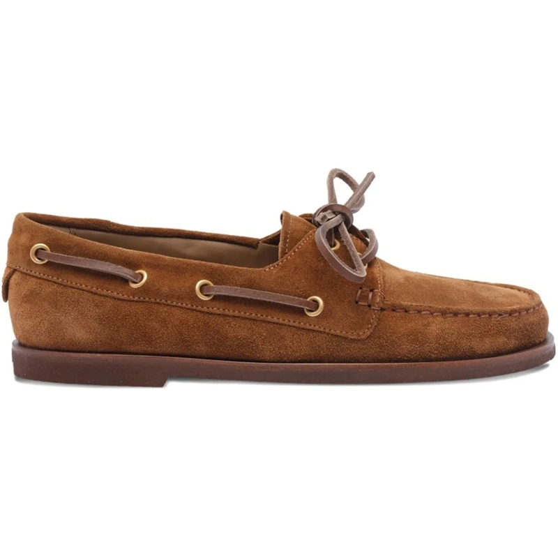 Gianvito Rossi Loafer Flat Shoes Brown braun