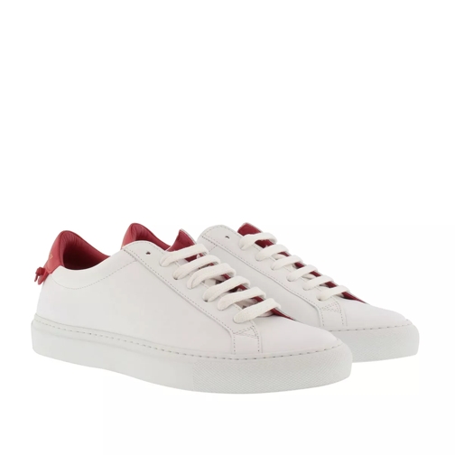 Givenchy Urban Street Sneakers White/Red Low-Top Sneaker