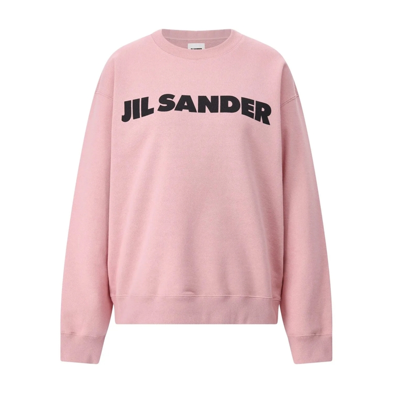 Jil Sander  Sweatshirt mit Logo Rosa