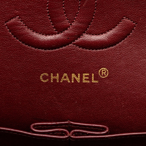 Chanel Sac à bandoulière 1994-1996 Medium Classic Lambskin Double Flap schwarz (Image 20)