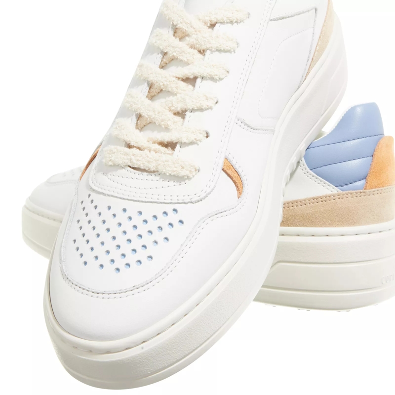 Copenhagen Low-Top-Sneaker CPH76 Leather Mix White/Light Blue(Image 3)