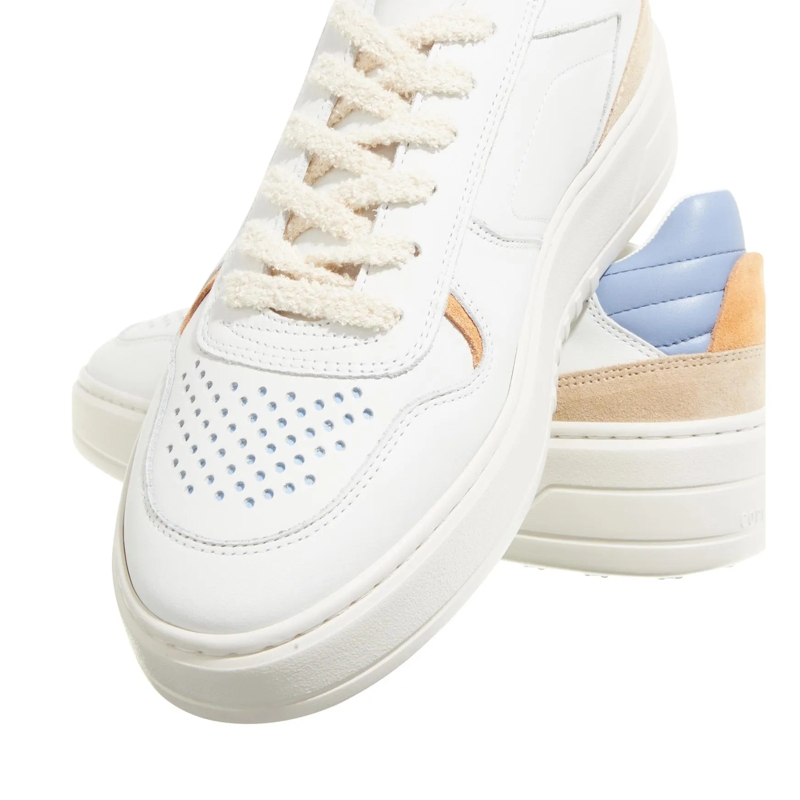 Copenhagen Low-Top-Sneaker CPH76 Leather Mix White/Light Blue(Image 3)