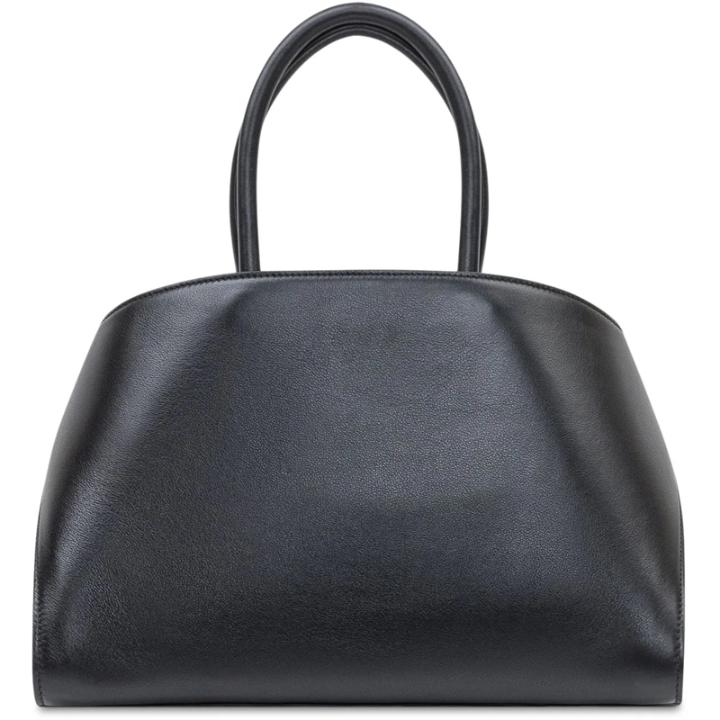 Salvatore Ferragamo Fourre-tout Borsa Hug con Doppi Manici schwarz(Image 4)