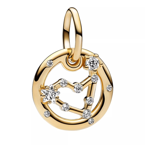 Pandora Capricorn Zodiac Dangle Charm gold Ciondolo