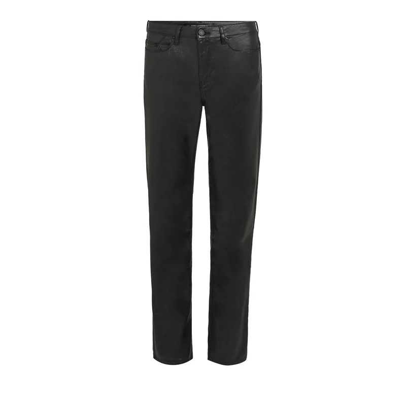 Karl Lagerfeld Jeans mit geradem Bein Beschichtete Jeans mit geradem Bein Jeans schwarz