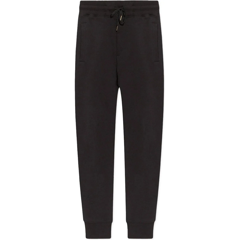 Versace Jeans Couture Trainingsbroek Black Cotton Sweatpants Black