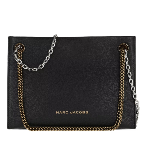 Marc Jacobs Double Link 27 Crossbody Bag Leather Black Crossbody Bag