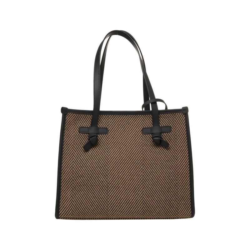 Gianni Chiarini Fourre-tout Shopper With Leather Details Grey
