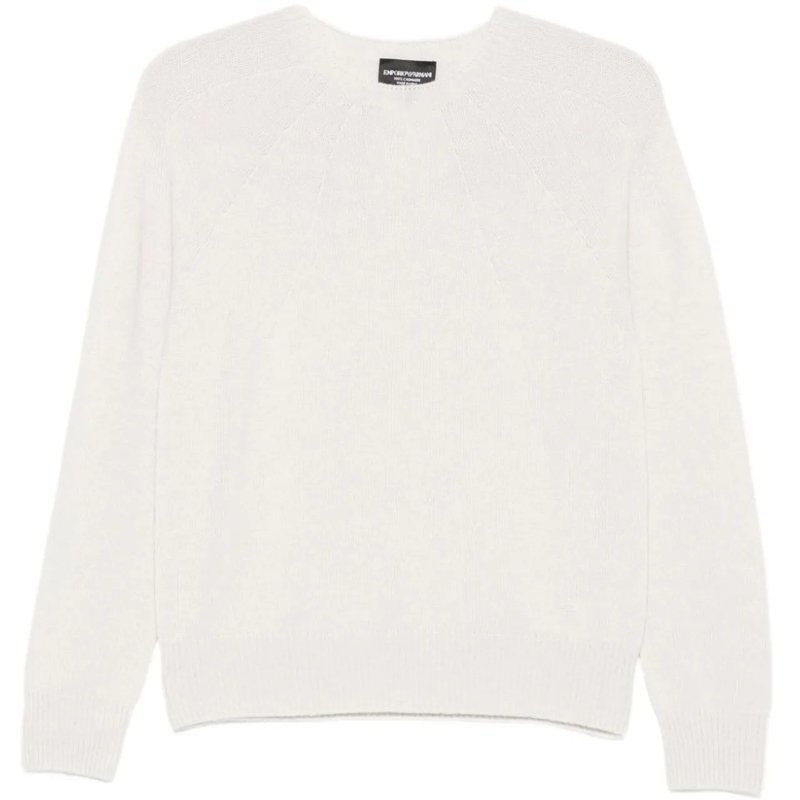 Emporio Armani  Sweaters Ivory weiß