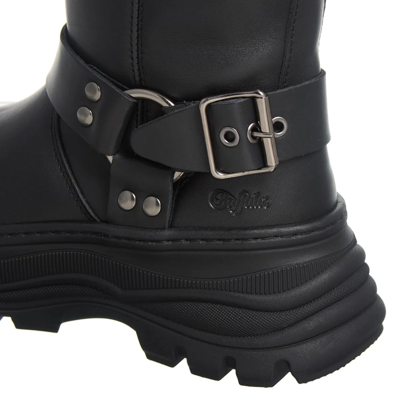 Buffalo Stiefeletten Roam Biker Hi Black(Image 4)