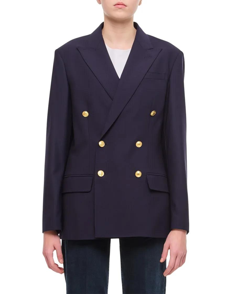 Polo Ralph Lauren - Double Breasted Blazer - Größe 4 - blau