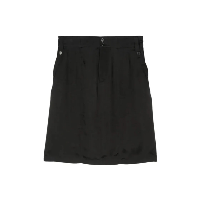 Saint Laurent Minirok Black Mini Skirt Black