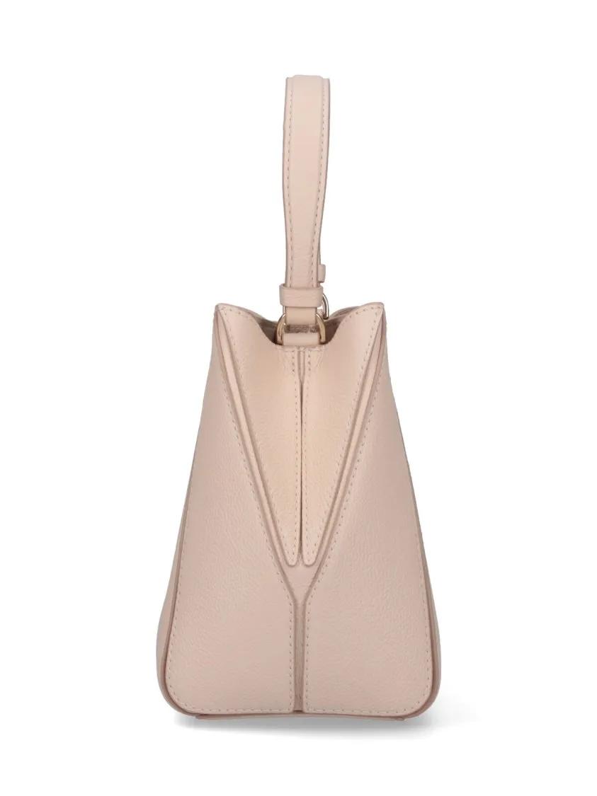TORY BURCH Hobo bags Small Pouch Shoulder Bag With Adjustable Strap in beige
