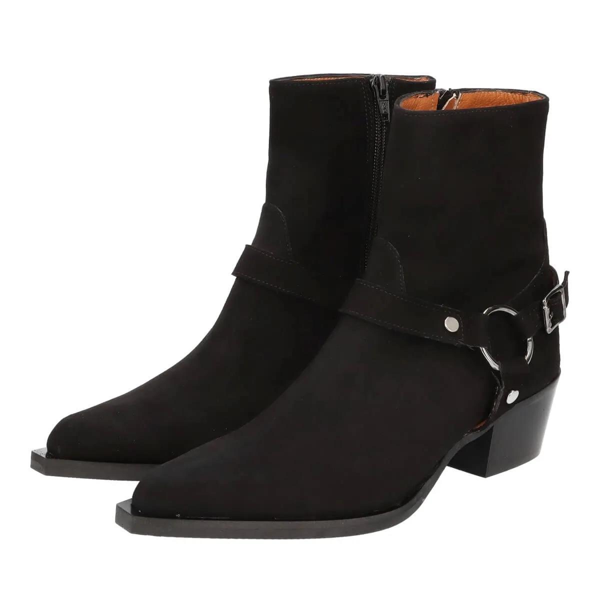 Thea Mika Boots & Stiefeletten - Cowboy Boots - Gr. 38 (EU) - in Schwarz - für Damen