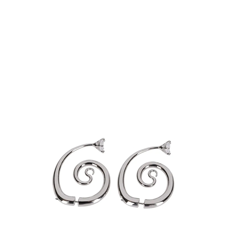 Panconesi Oorknopjes Small Spiral Snake-Inspired Earrings Not Applicable