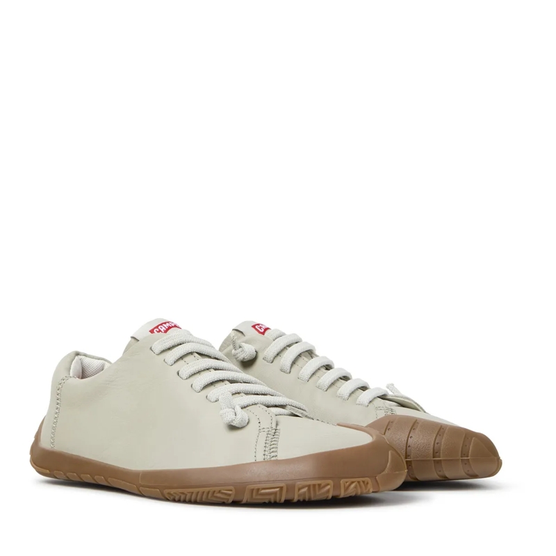 Camper Low-Top-Sneaker - Zertifikat der Leather Working Group- Schuhmach hellbeige(Image 2)