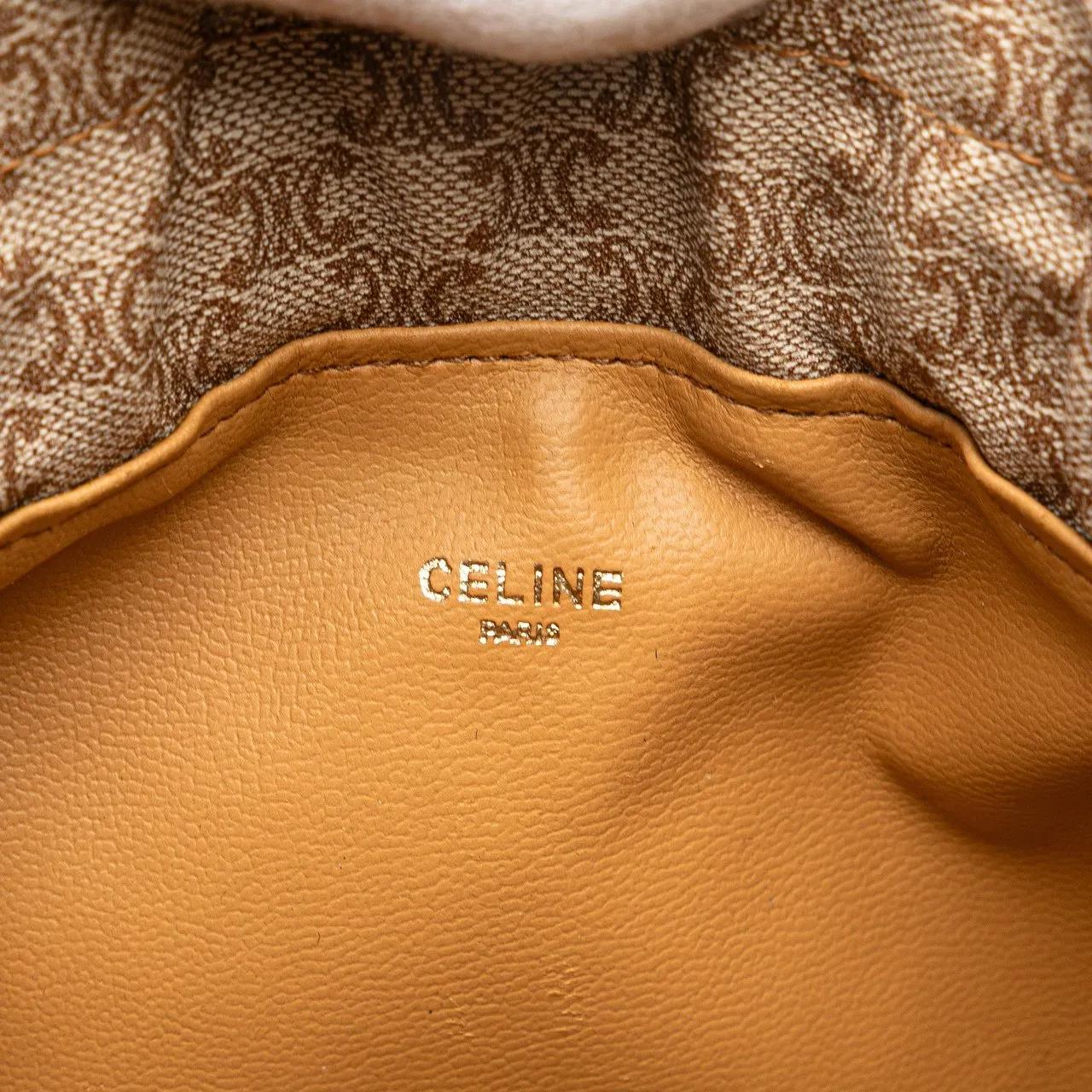 Thumbnail - Celine Kosmetiktaschen - Macadam Canvas Pouch - Gr. unisize - in Braun - für Damen