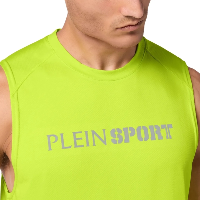 Plein Sport Top Tanktop gelb(Image 12)