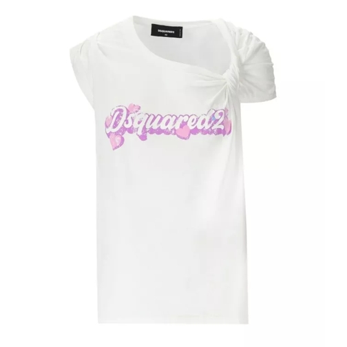 Dsquared2 White Knotted T-Shirt White 