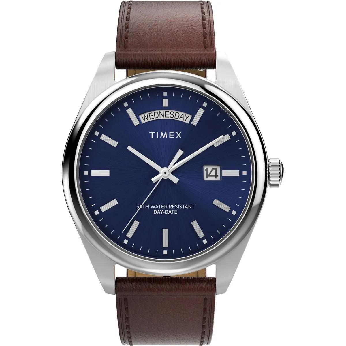 Timex Uhren - Quarz-Analoguhr Timex Legacy - Gr. unisize - in Braun - für Damen und Herren