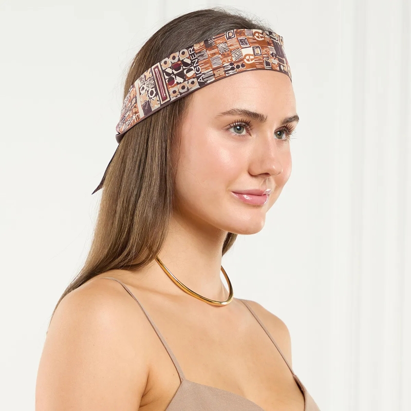 AIGNER Halstuch Seasonal Dark Teak(Image 2)