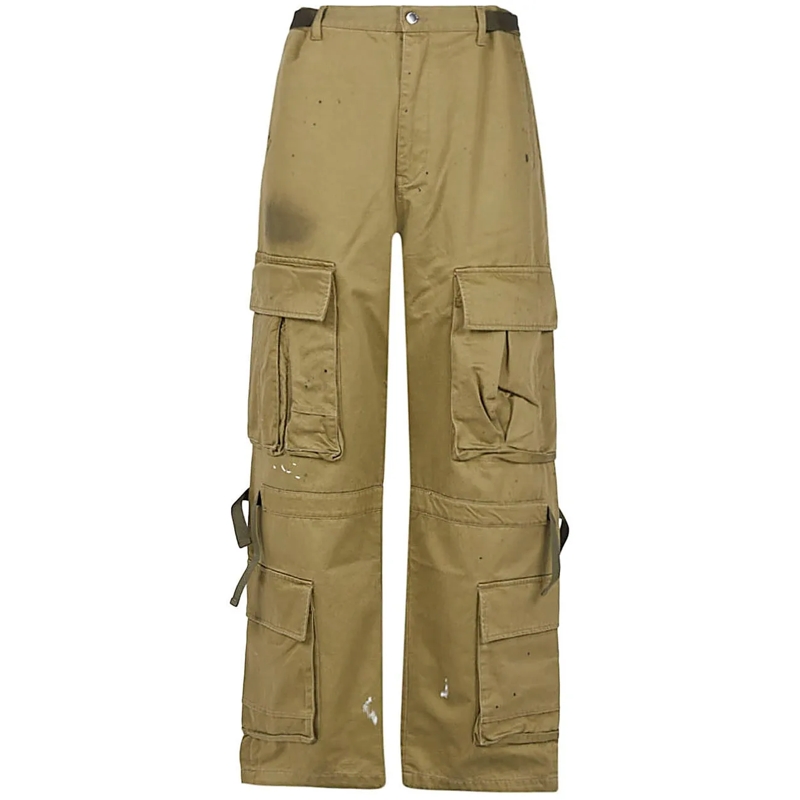 Darkpark Jeans mit geradem Bein Trousers Green grün