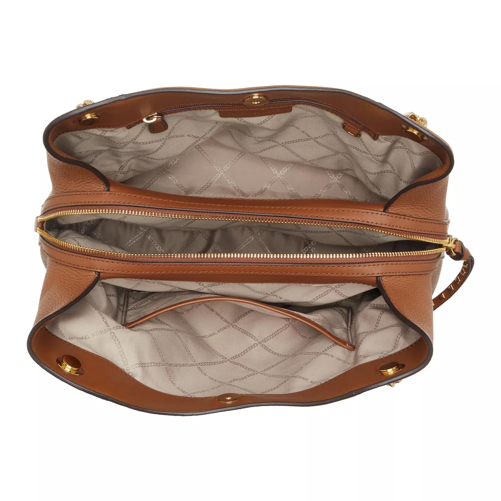 Michael Kors Hobo bags Piper Large Chain Shoulder Tote in bruin