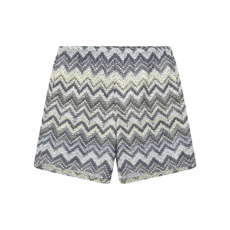 Missoni  Badeshorts mit Muster grün