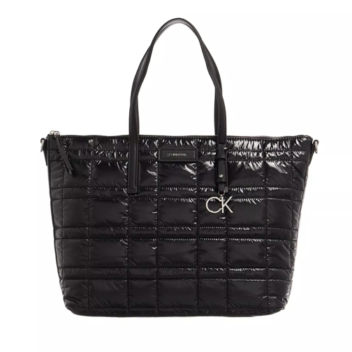 Calvin Klein Ck Must Nylon Shopper Quilt Ck Black Shopper