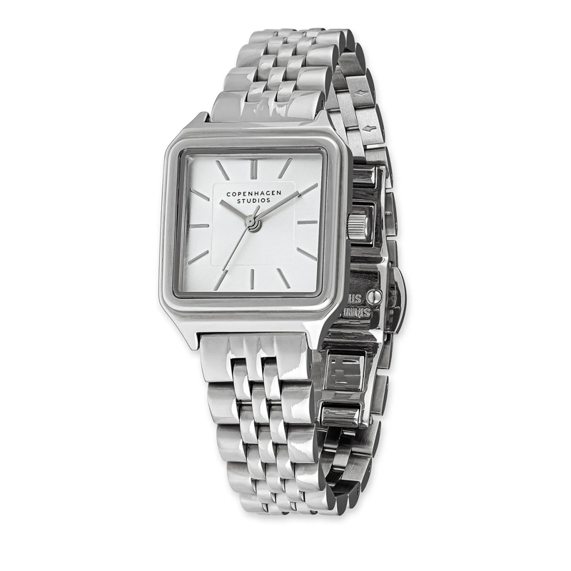 Copenhagen Quarzuhr Edelstahl Vintage Watch silber(Image 3)