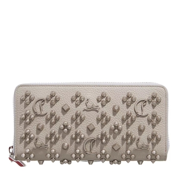 Christian Louboutin Panettone Wallet Grey | Zip-Around Wallet