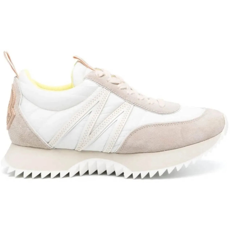 Moncler Low-Top-Sneaker Pacey Logo Sneakers weiß