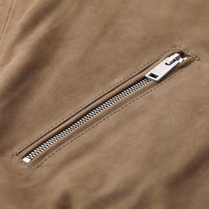 Arma Übergangsjacke Jacke Didier aus Veloursleder braun(Image 4)