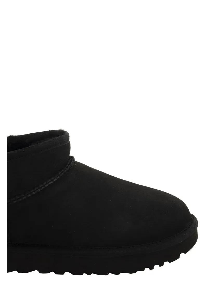 Thumbnail - UGG Stiefel - Classic Ultra Mini - Sheepskin Boot - Gr. 6 - in Schwarz - für Damen