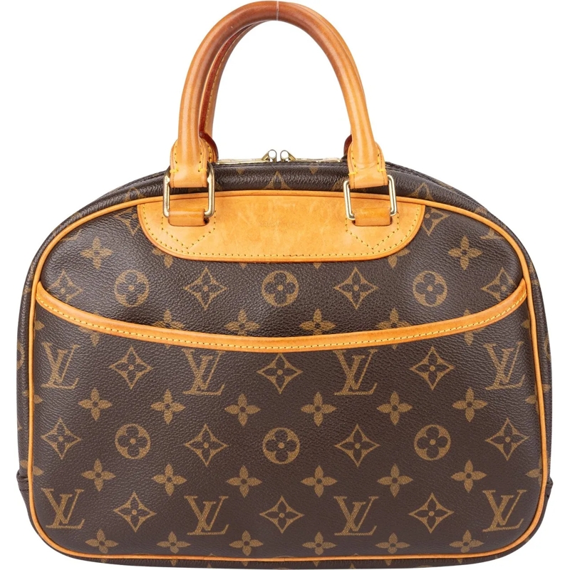 Louis Vuitton Tote Louis Vuitton Canvas Monogram Trouville Handbag braun