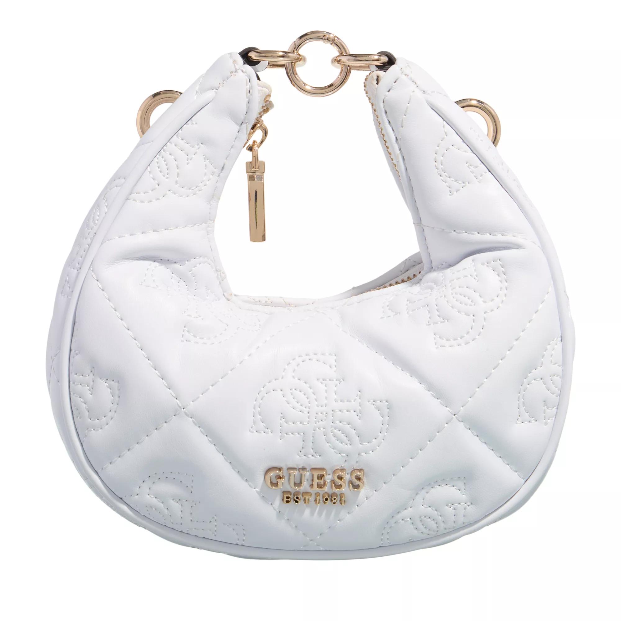 Guess Hobo Bag - Marieke Mini Hobo - Gr. unisize - in Weiß - für Damen