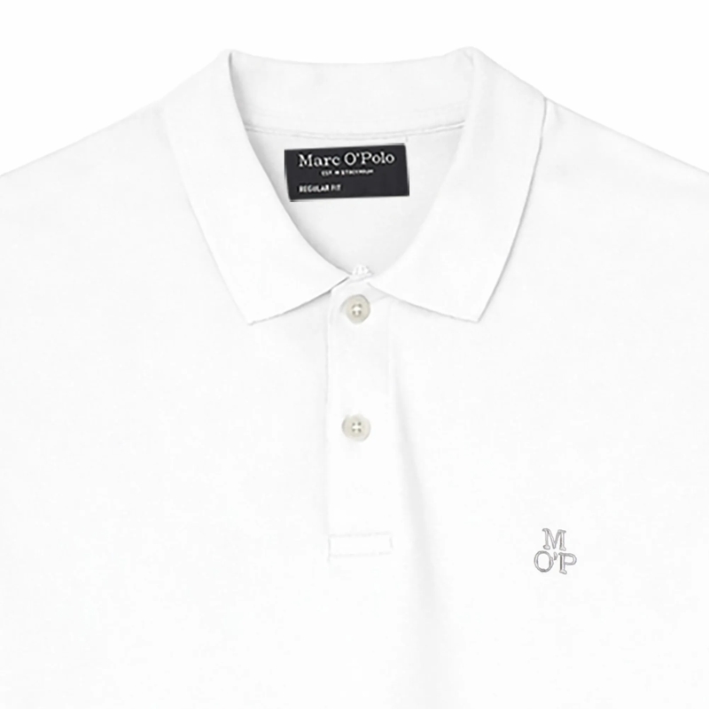 Marc O´Polo Poloshirt Small-Logo 1er Pack weiss(Image 3)