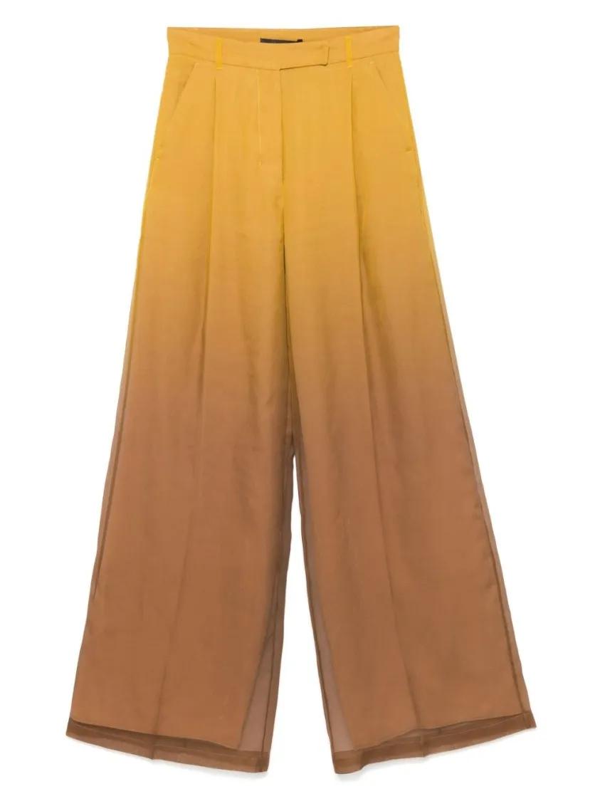 Thumbnail - Max Mara - Baffo Trousers - Größe 40 - braun