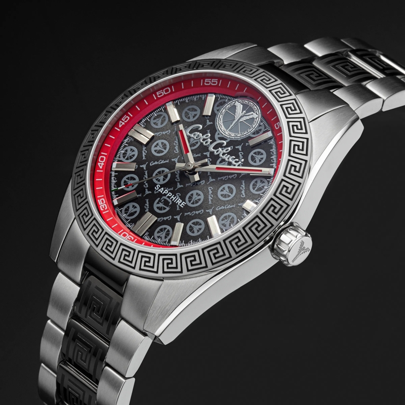 Carlo Colucci Automatikuhr Herrenuhr CC300 . silber(Image 3)